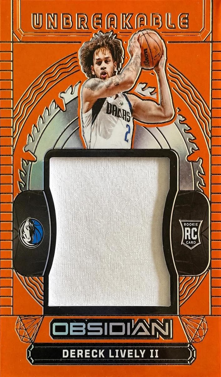 Dereck Lively II 2023 panini Obsidian