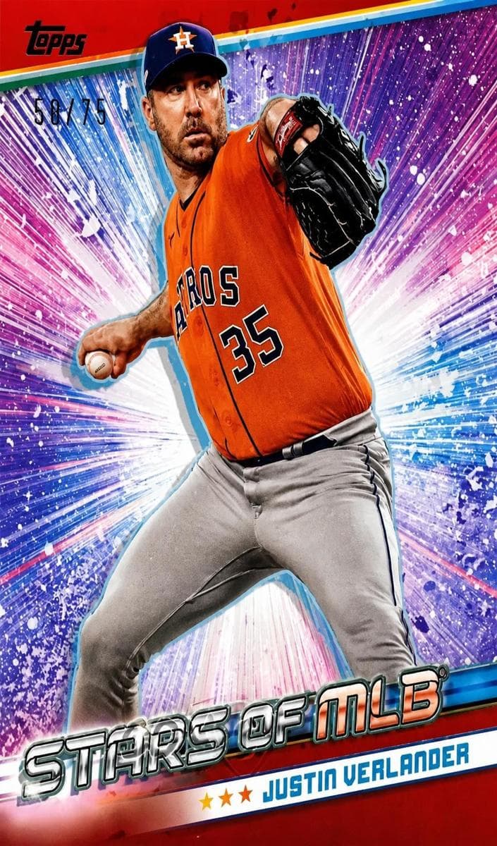 Justin Verlander 2024 topps Topps Update