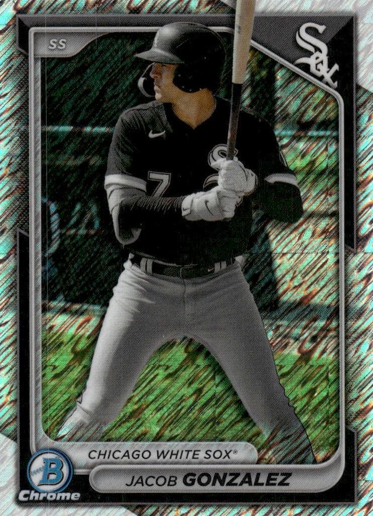 Jacob Gonzalez 2024 bowman Bowman Chrome