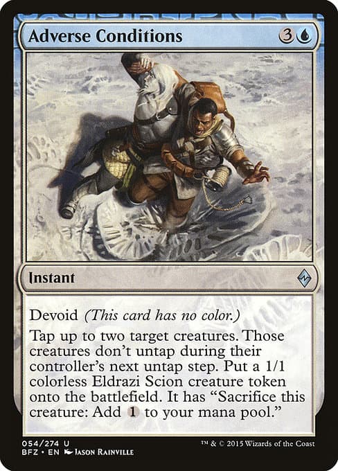 Adverse Conditions 2015 Magic: The Gathering Battle for Zendikar