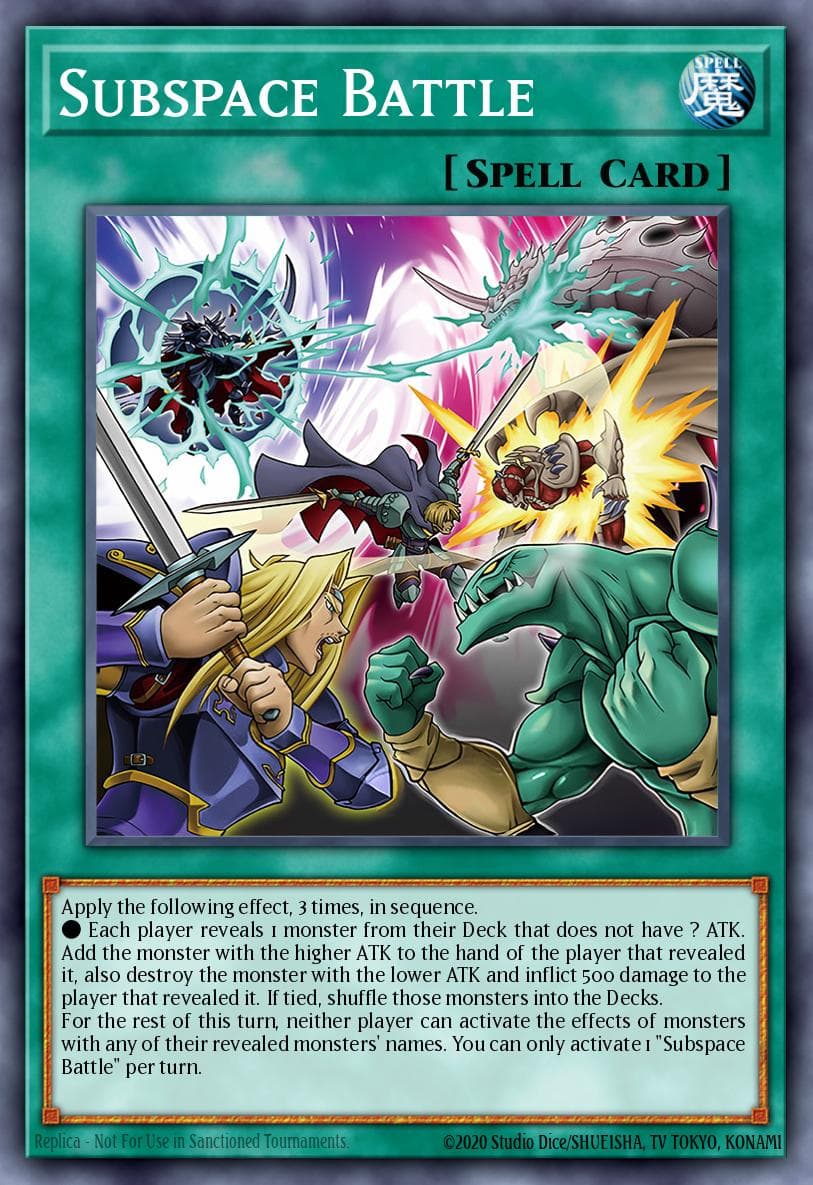 Subspace Battle 2026 Yu-Gi-Oh! Blazing Dominion