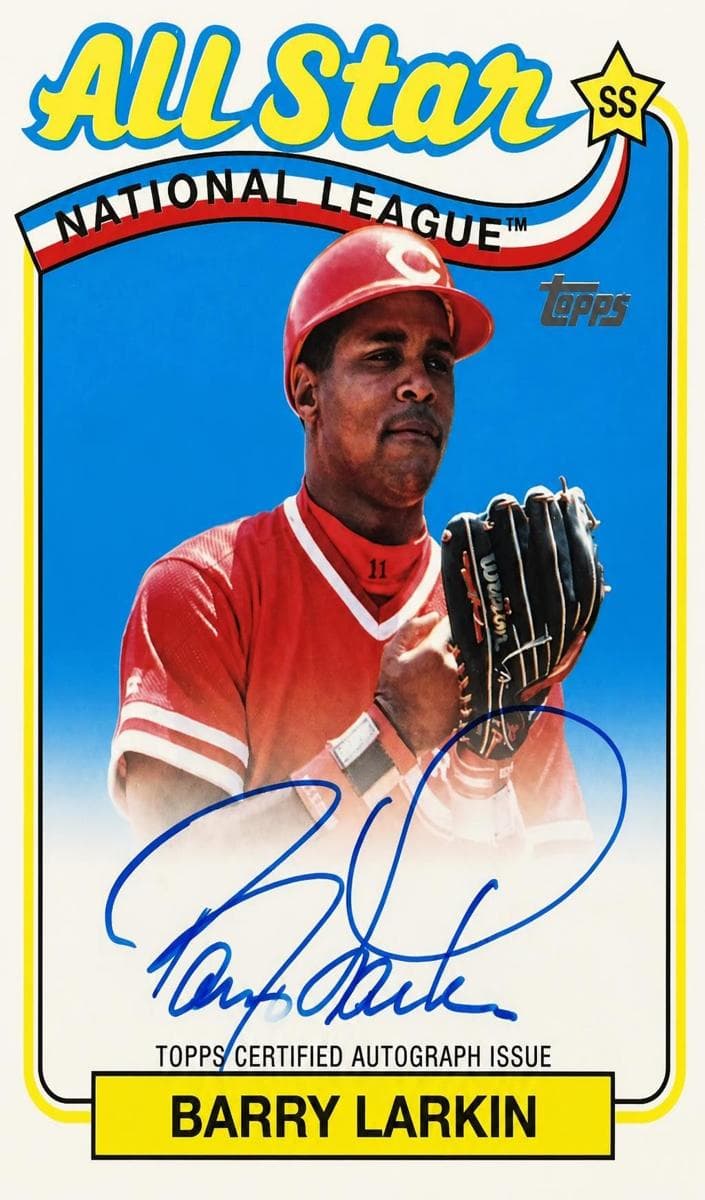 Barry Larkin 2024 topps Topps Update