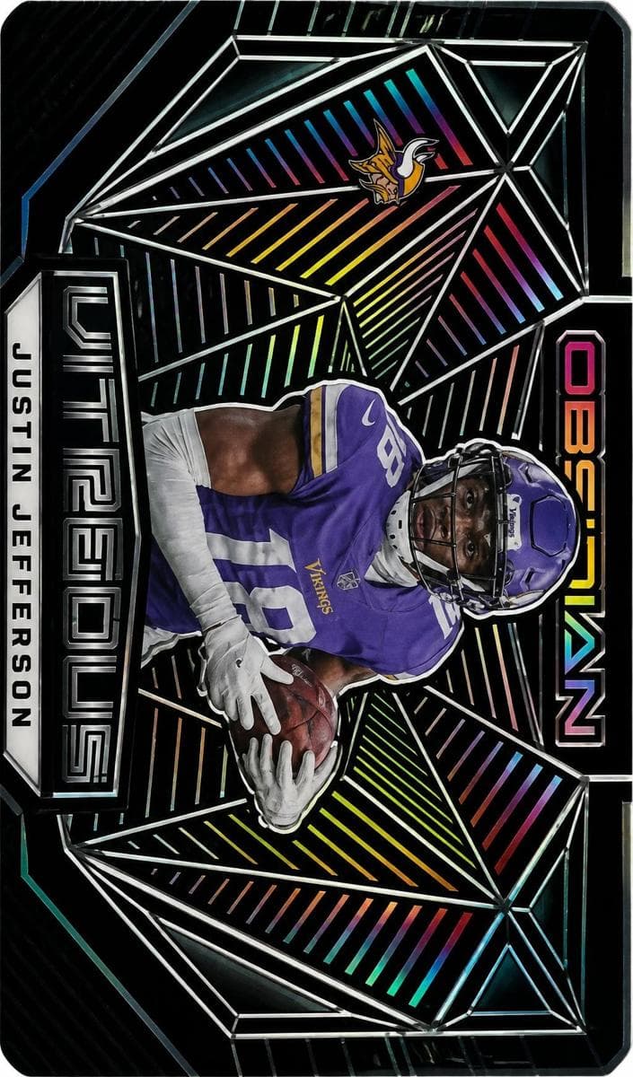 Justin Jefferson 2023 panini Panini Obsidian