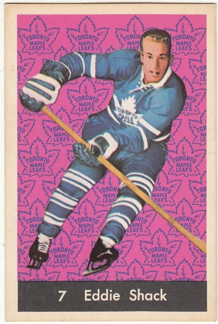 Eddie Shack 1961 unknown Parkhurst