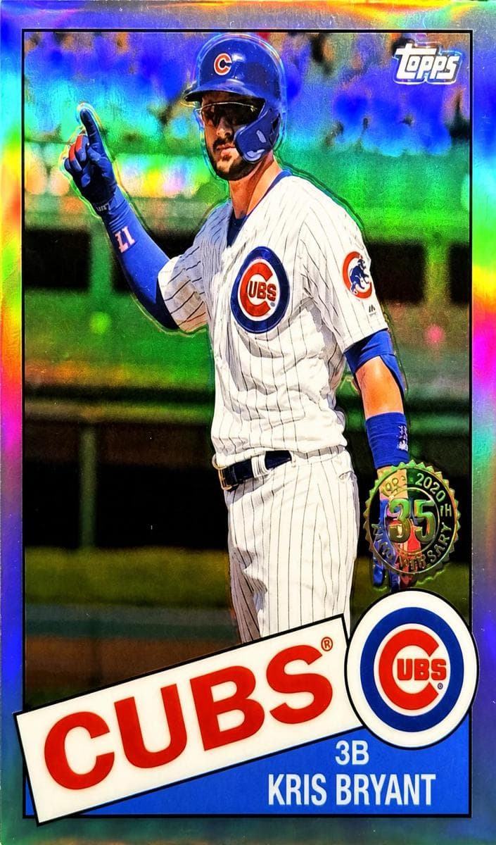 Kris Bryant 2020 topps Topps Chrome