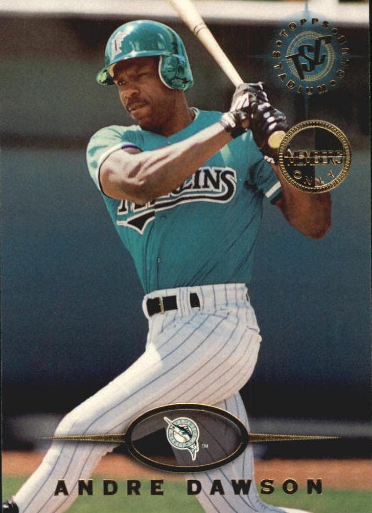 Andre Dawson 1995 unknown Stadium Club
