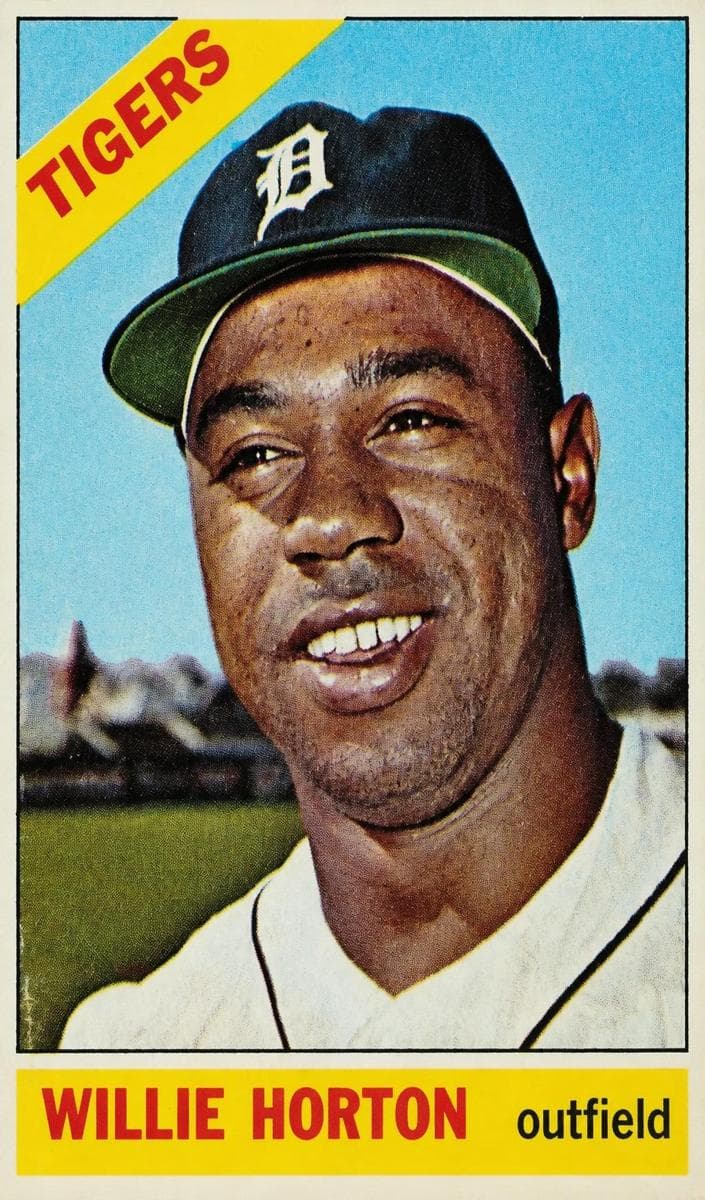 Willie Horton 1966 topps O-Pee-Chee