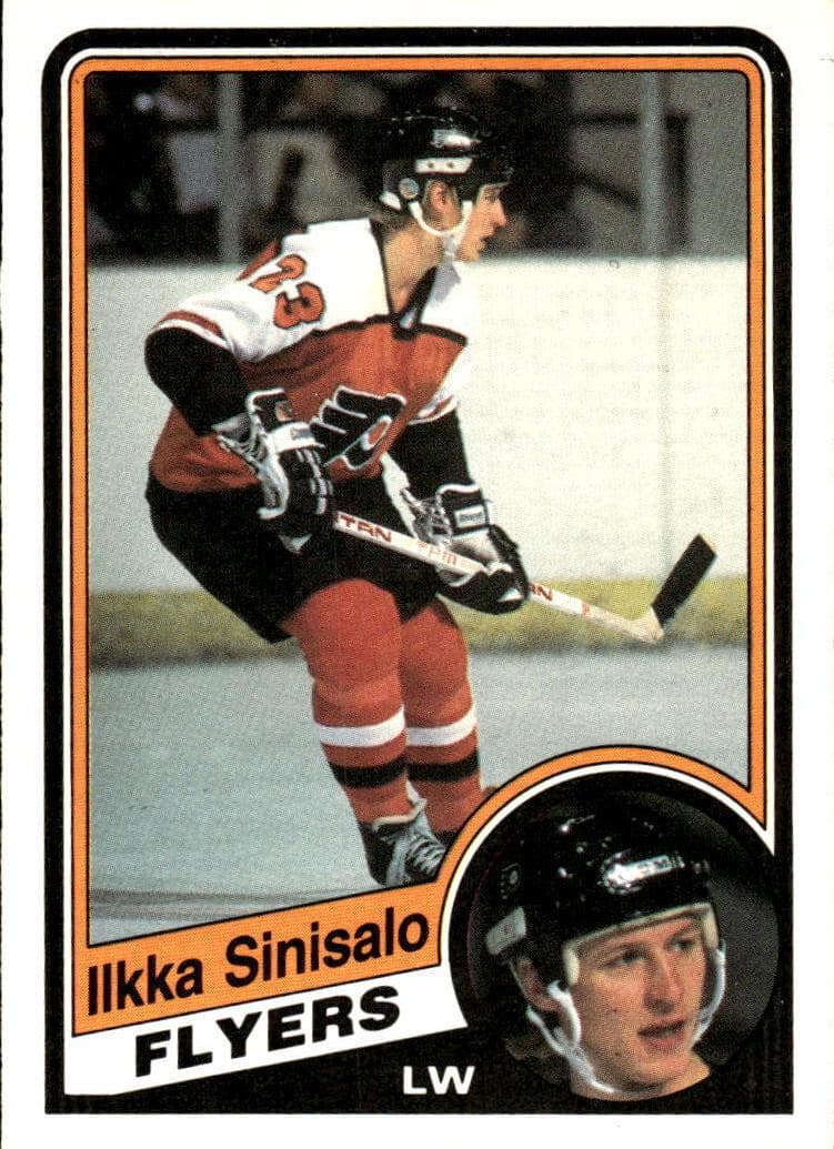 Ilkka Sinisalo trading card