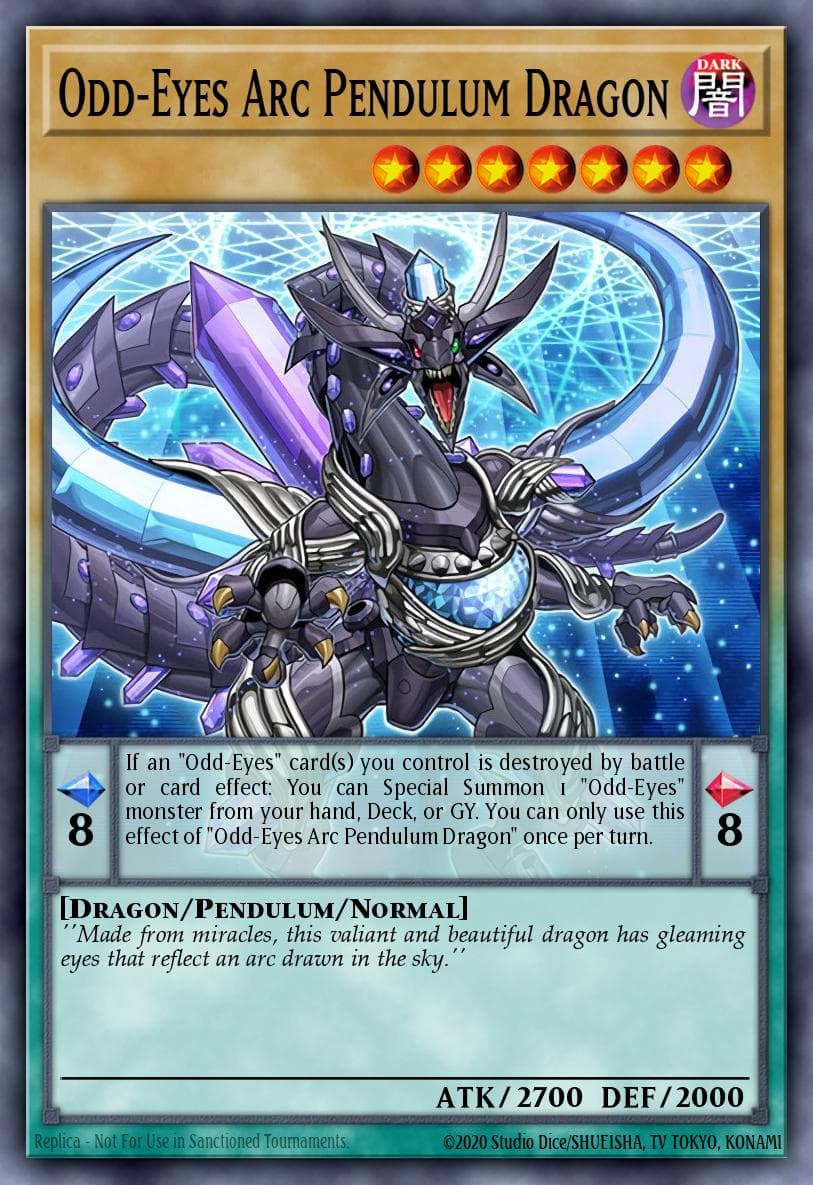 Odd-Eyes Arc Pendulum Dragon 2018 Yu-Gi-Oh! Japanese Extra Pack 2018