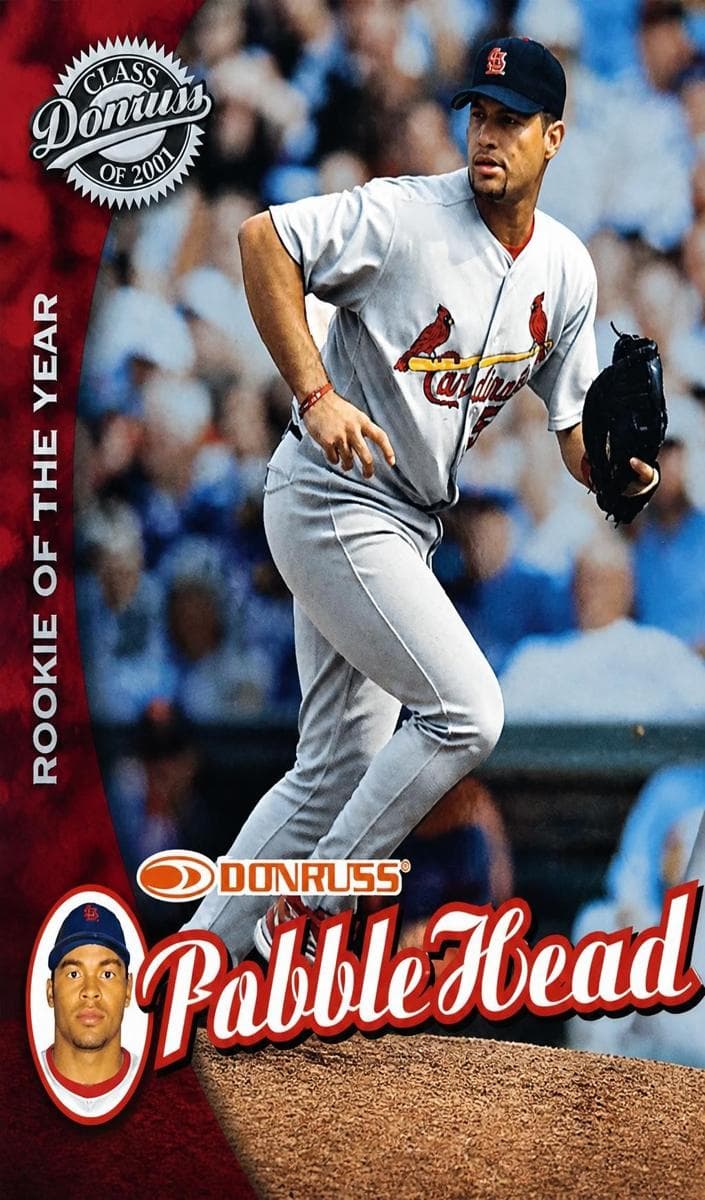 Albert Pujols 2001 panini Donruss Class of 2001