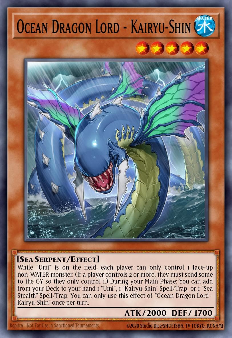 Ocean Dragon Lord - Kairyu-Shin #LED9-EN017