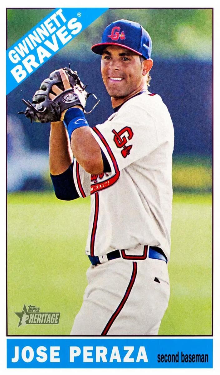 Jose Peraza 2015 topps