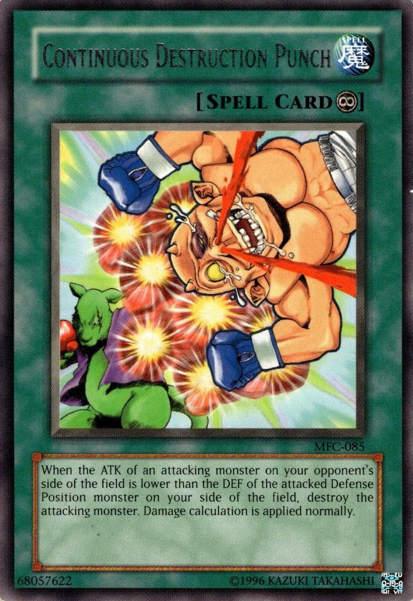 Continuous Destruction Punch 2003 Yu-Gi-Oh! Magician's Force