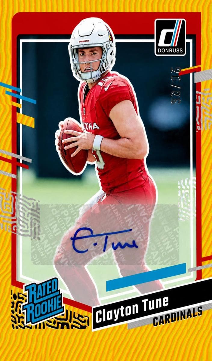 Clayton Tune 2023 panini Panini Donruss