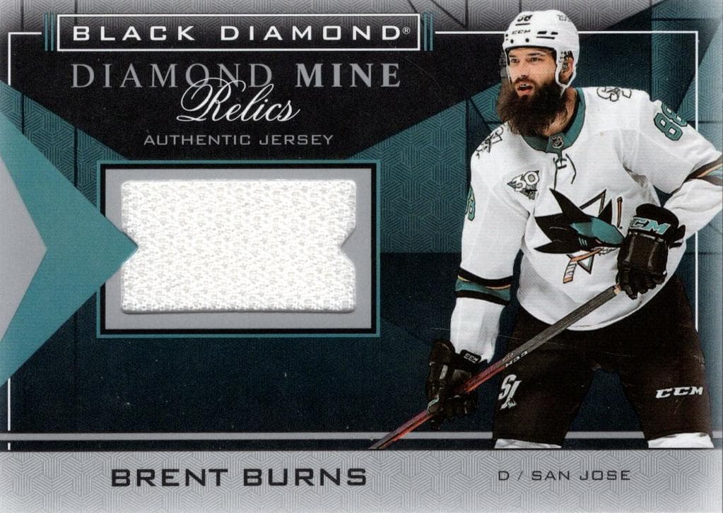 Brent Burns 2021 upper-deck Upper Deck Black Diamond