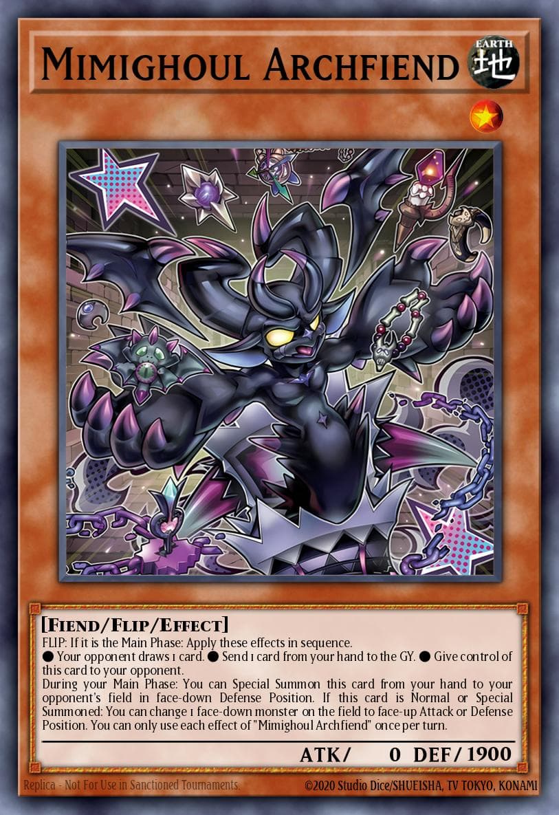 Mimighoul Archfiend 2025 Yu-Gi-Oh! 2025 Mega Pack Tin
