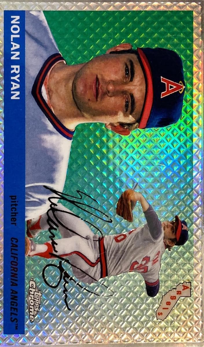 Nolan Ryan 2025 topps Topps Chrome Platinum