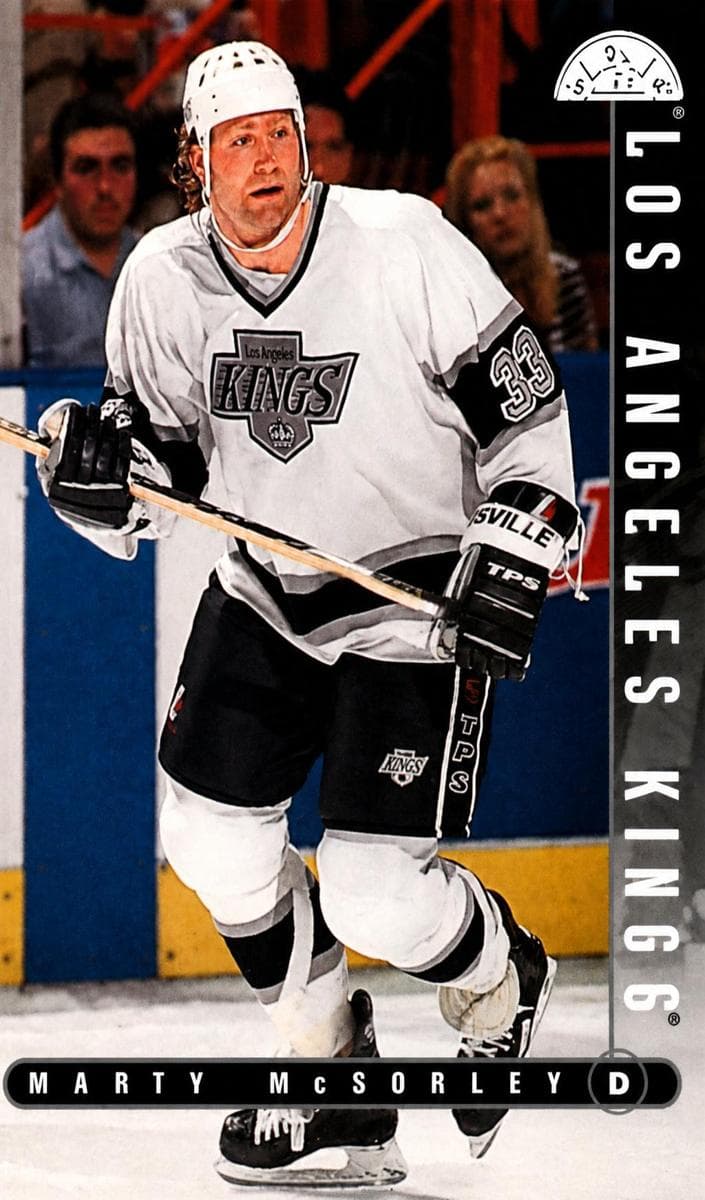 Marty McSorley 1995 leaf Leaf