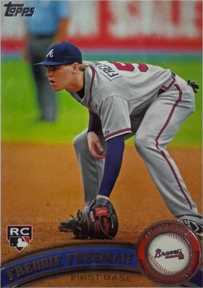 Freddie Freeman Baseball 2011 Topps 2011 Topps