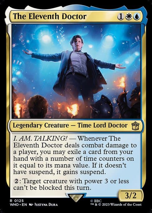 The Eleventh Doctor 2023 Magic: The Gathering Doctor Who
