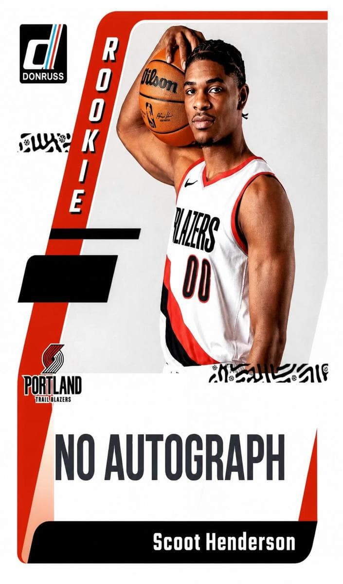 Scoot Henderson 2023 panini Donruss