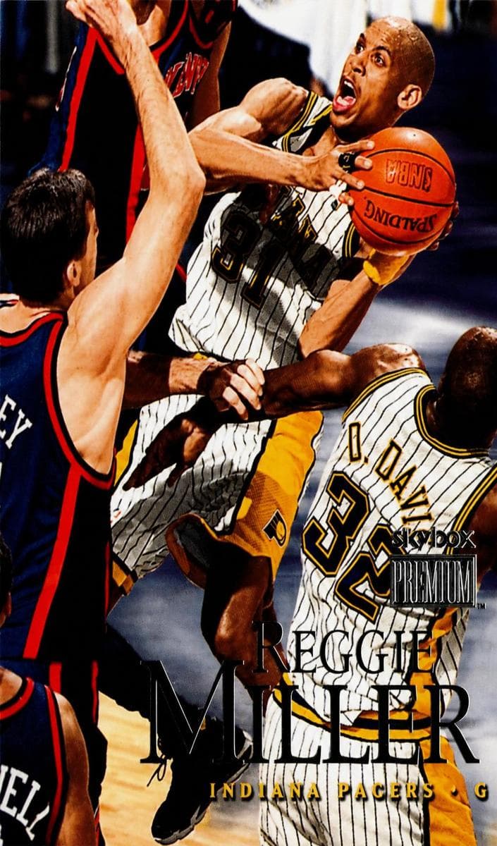 Reggie Miller 1999 skybox