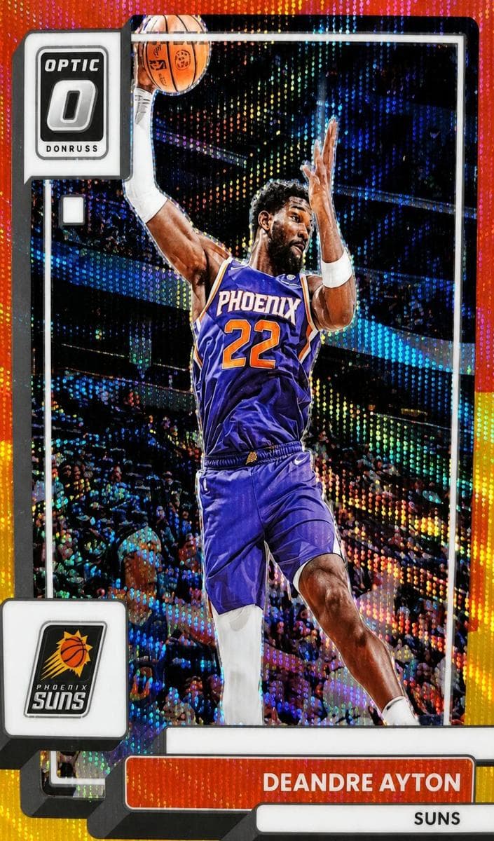 Deandre Ayton 2022 panini Donruss Optic