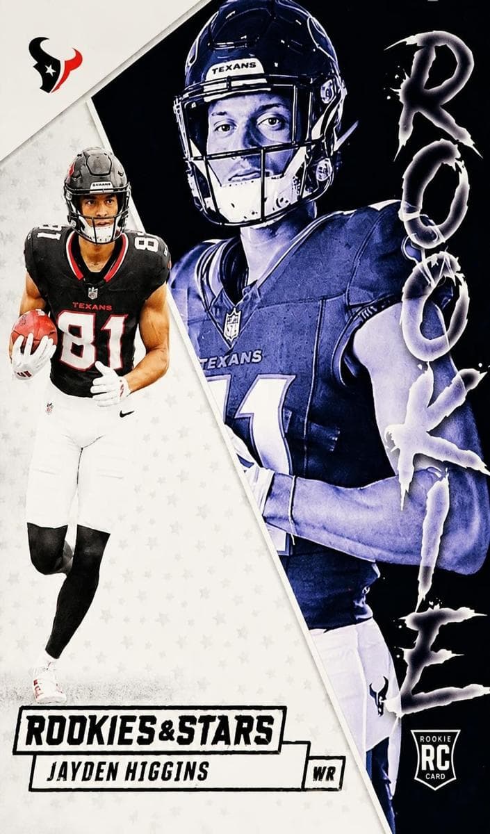 Jayden Higgins 2025 panini