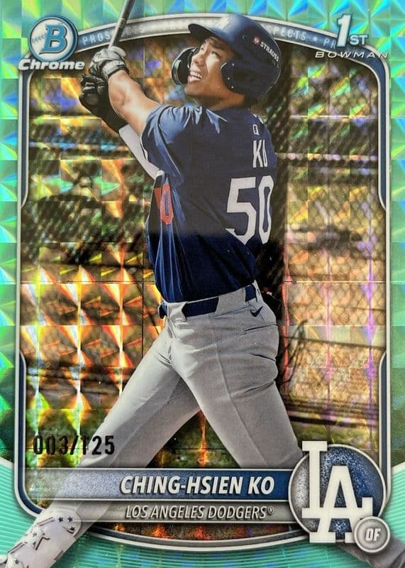 Ching-Hsien Ko trading card