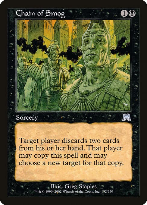 Chain of Smog 2002 Magic: The Gathering