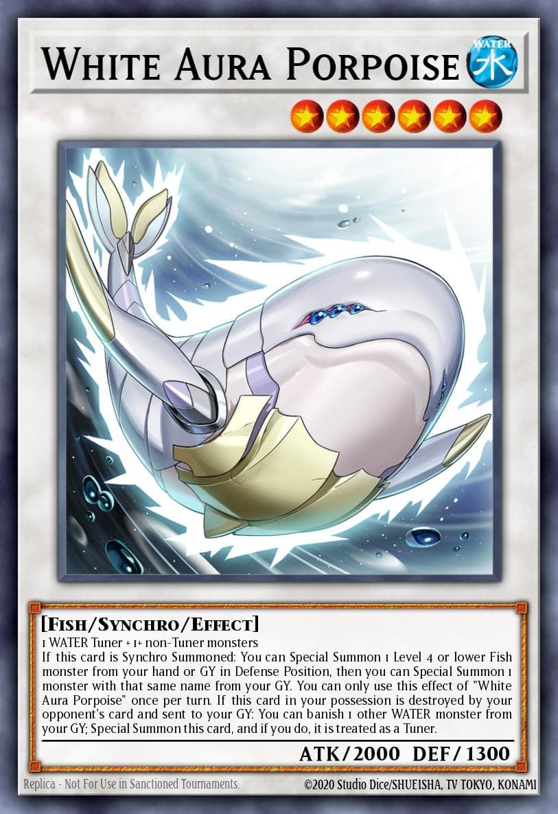 White Aura Porpoise #PHNI-EN041