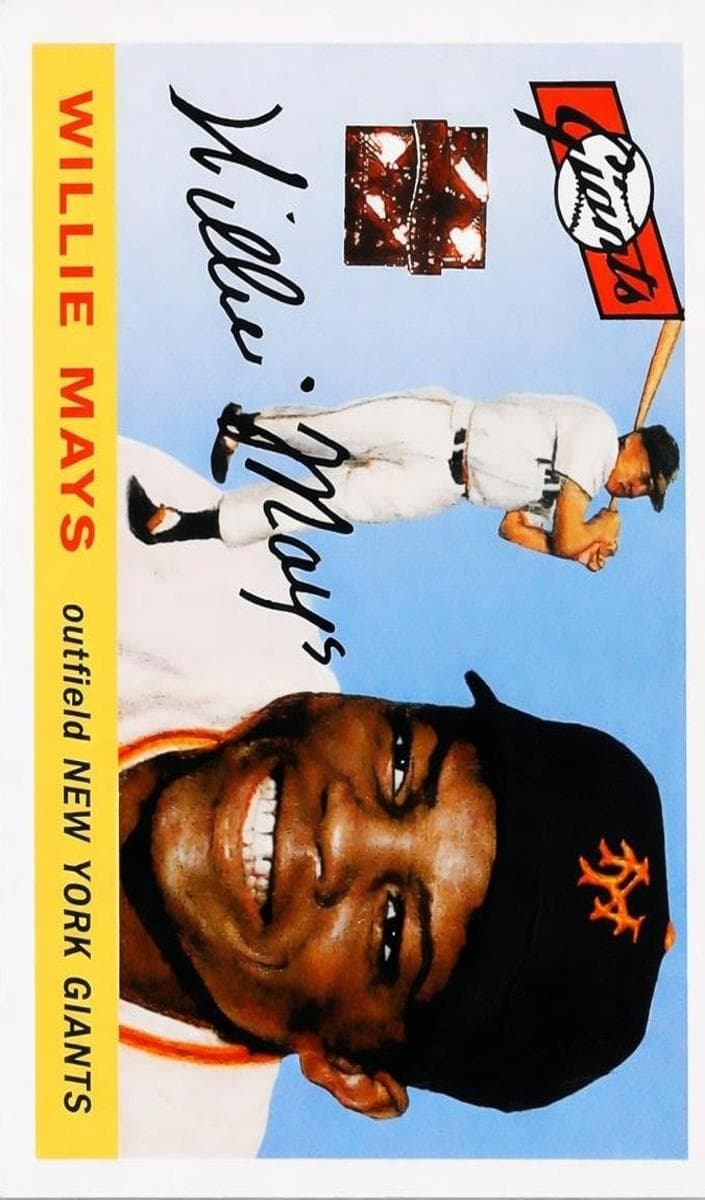 Willie Mays 1997 topps Topps