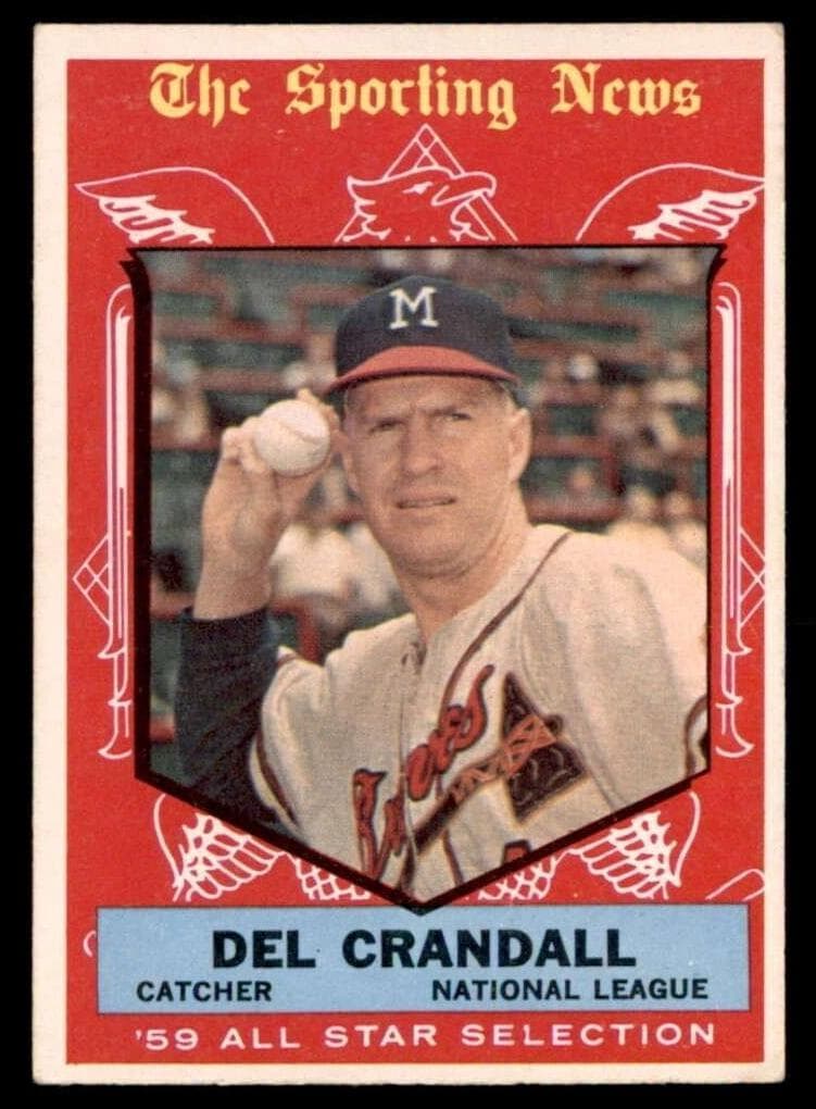 Del Crandall 1959 topps Topps