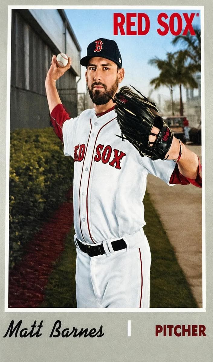 Matt Barnes 2019 topps Topps Heritage
