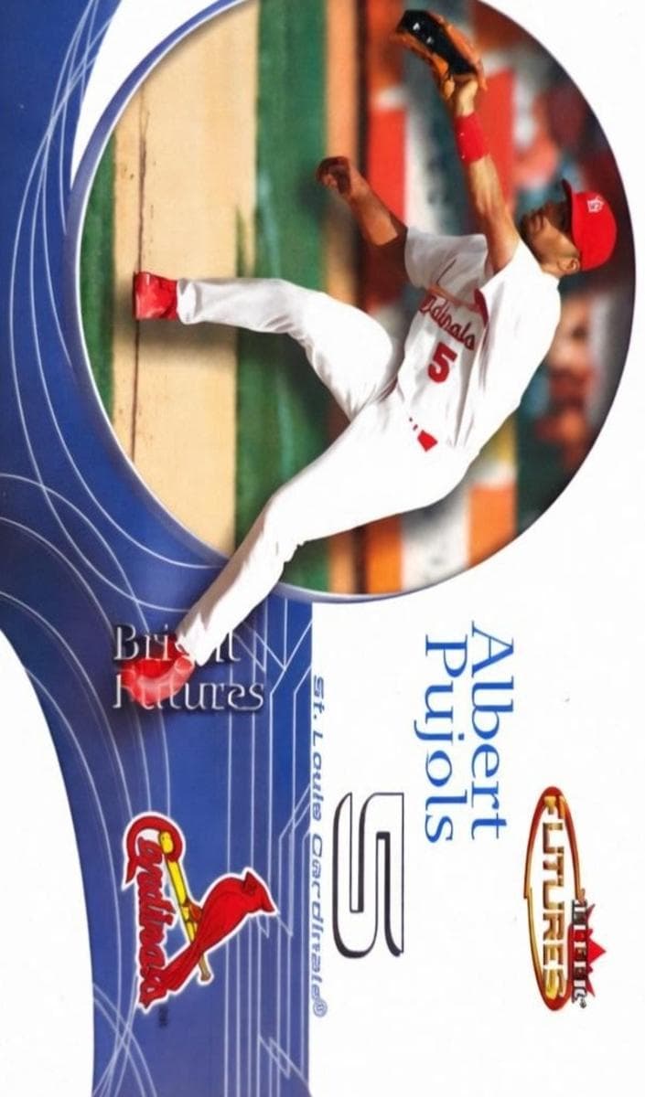 Albert Pujols 2001 fleer