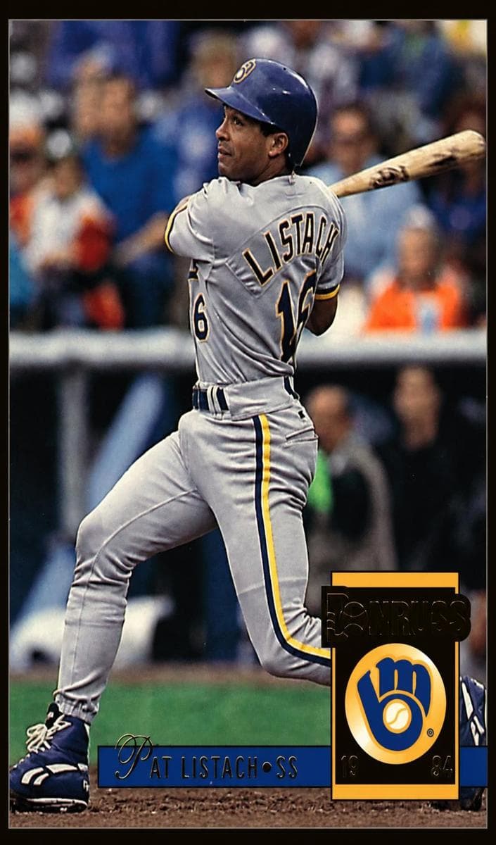 Pat Listach 1994 panini Donruss