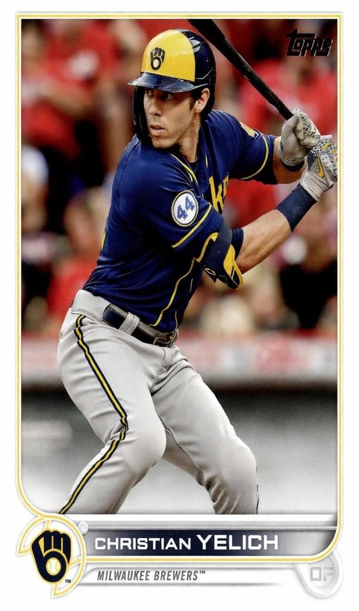 Christian Yelich 2022 topps Topps