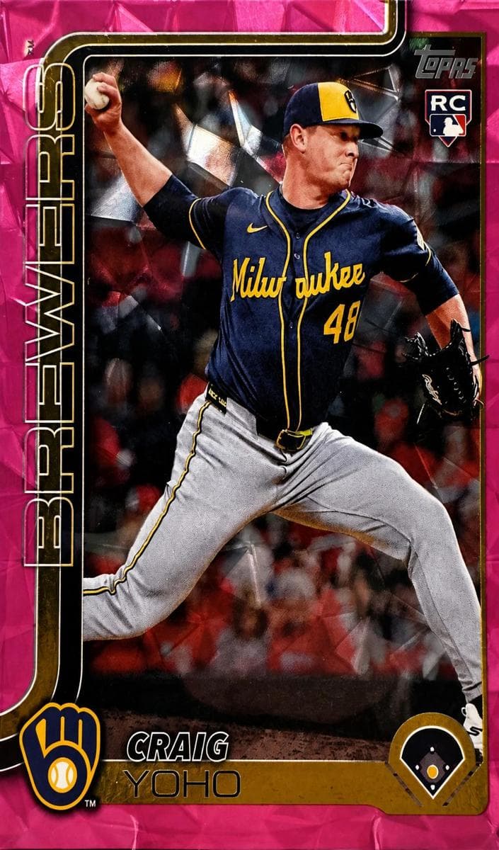 Craig Yoho 2025 topps Topps Update
