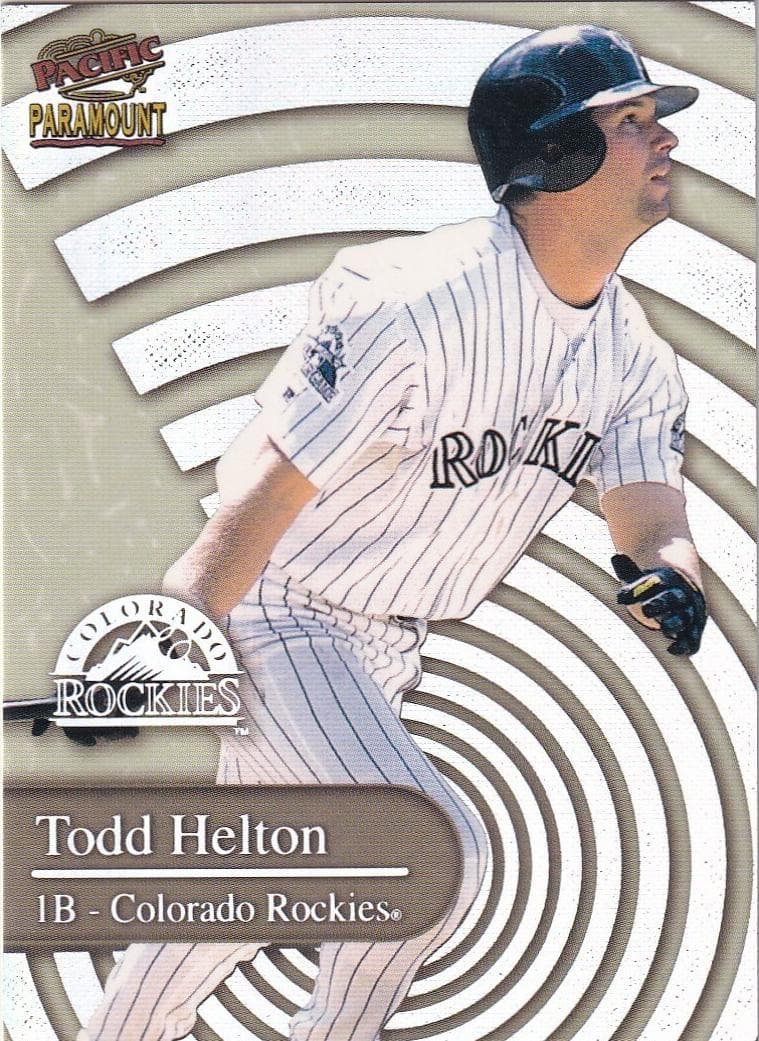 Todd Helton 1999 unknown Pacific Paramount