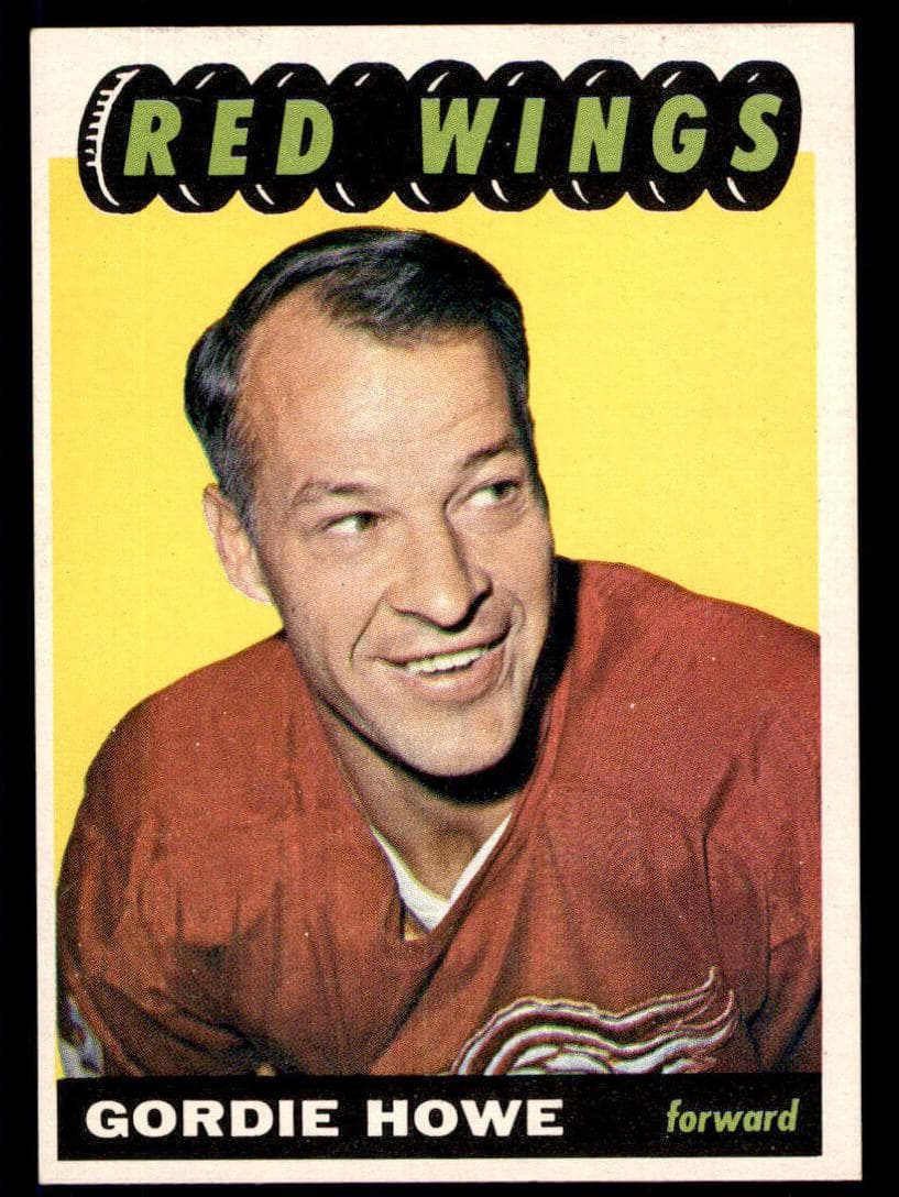 Gordie Howe 1965 topps Topps