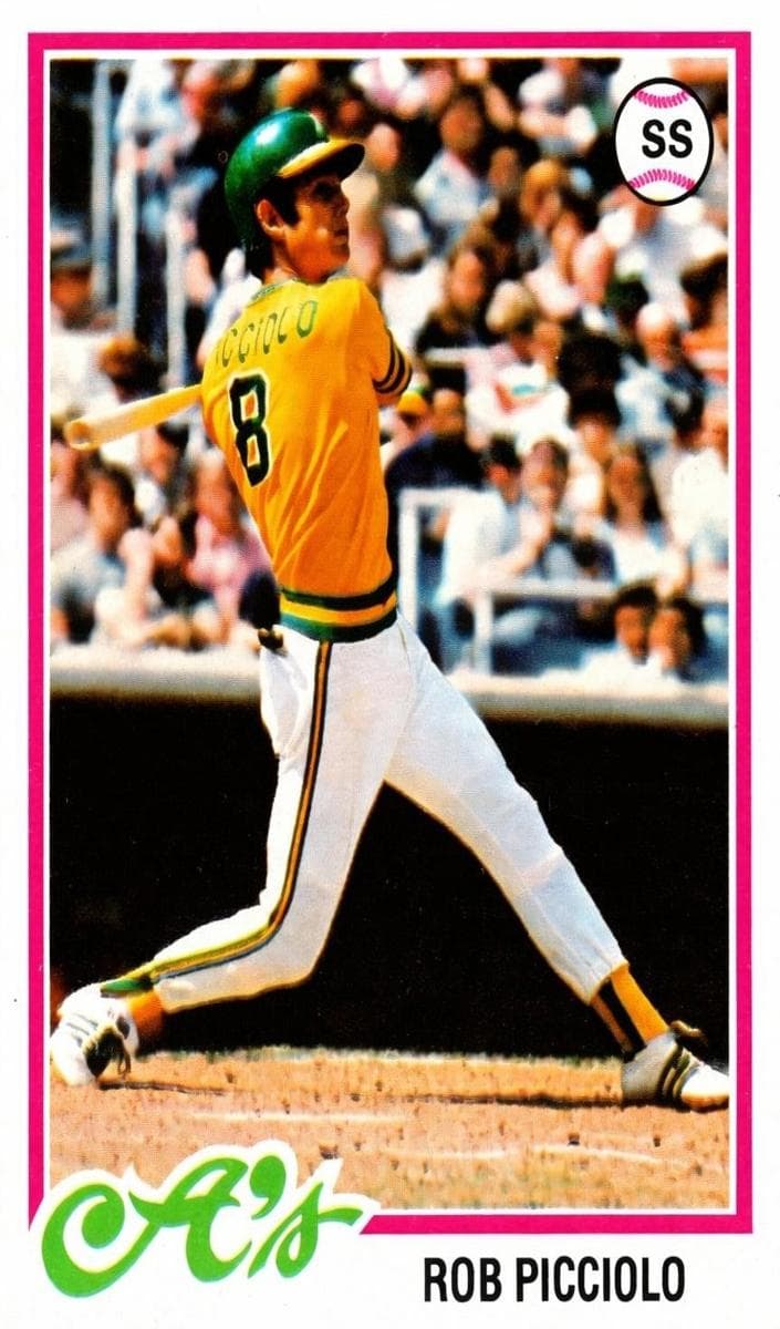 Rob Picciolo 1978 topps