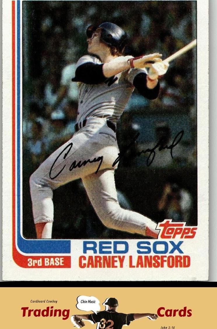 Carney Lansford 1982 topps Topps