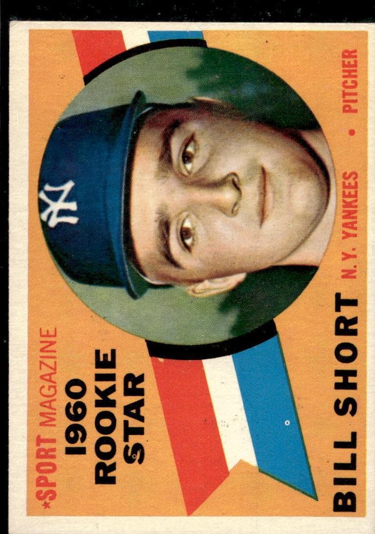 Bill Short 1960 topps Topps