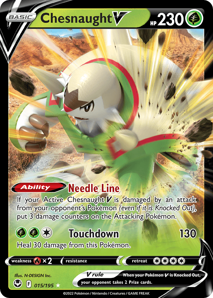 Chesnaught V Pokemon