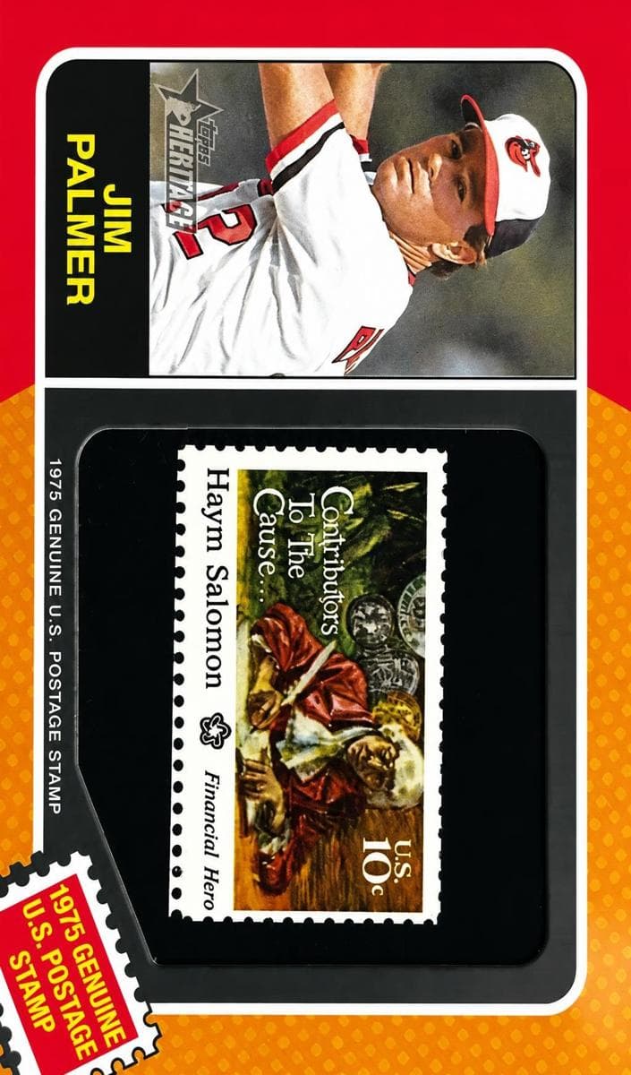 Jim Palmer 2024 topps Topps Heritage
