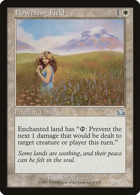 Flowering Field 2000 Magic: The Gathering Prophecy Foil