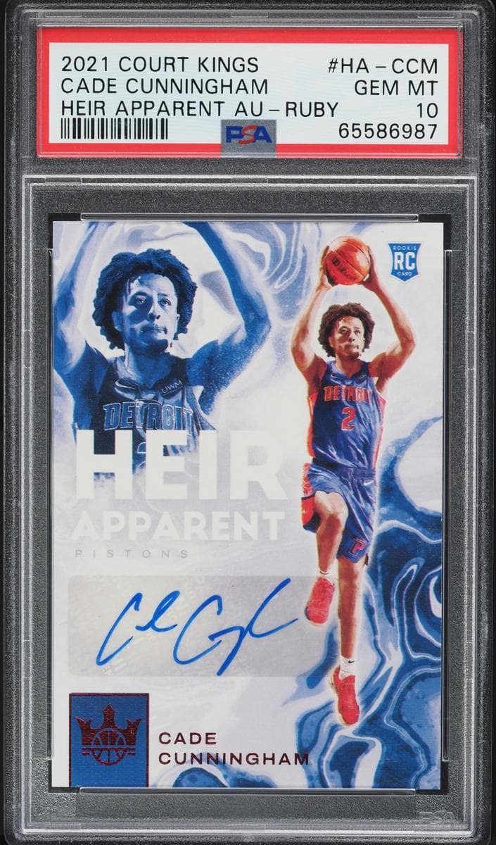Cade Cunningham 2021 panini Panini Court Kings
