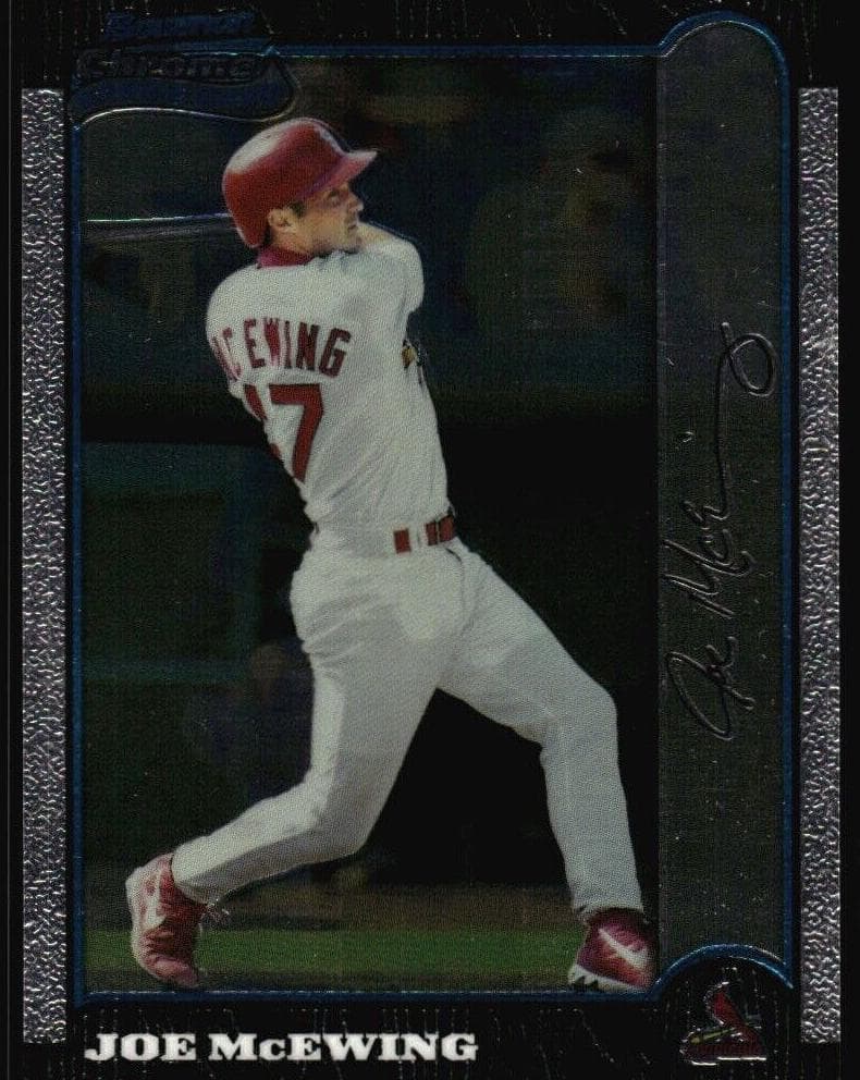 Joe McEwing 1999 bowman Bowman Chrome
