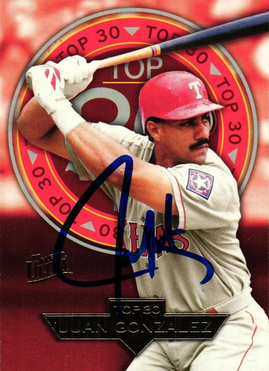 Juan Gonzalez 1997 unknown Ultra