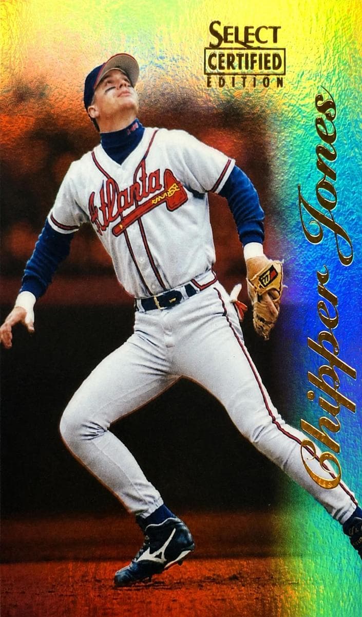 Chipper Jones 1996 bowman Bowman's Best